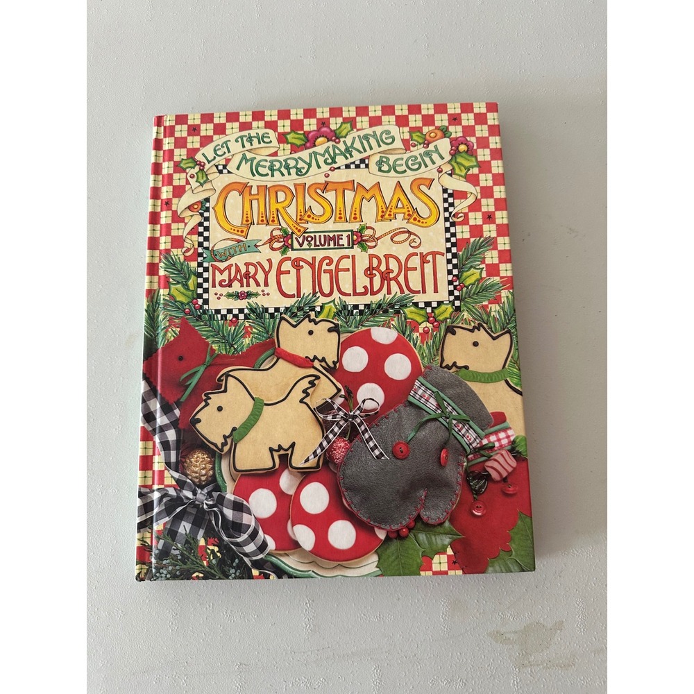 Christmas with Mary Engelbreit Vol 1 Let the Merrymaking Begin Signed Print 2001